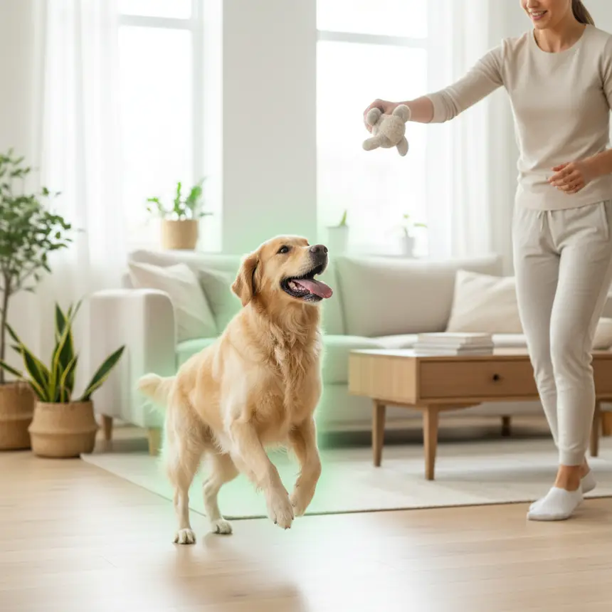 Healthy dog oral health