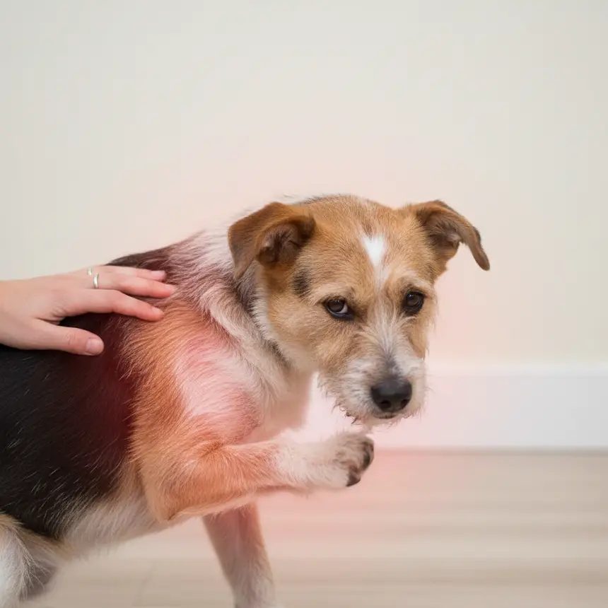 dog skin itching