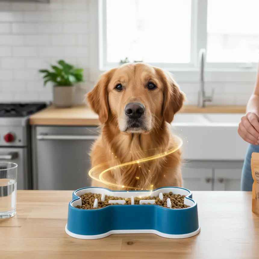 Dog slow feeder healthy