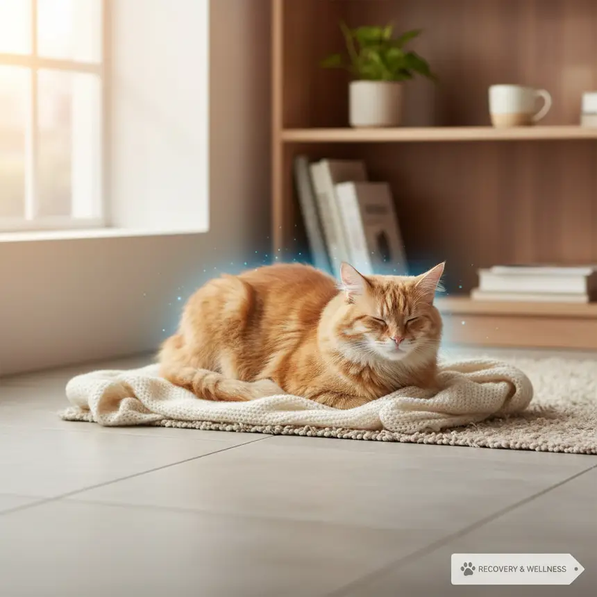 고양이 백신 후 회복