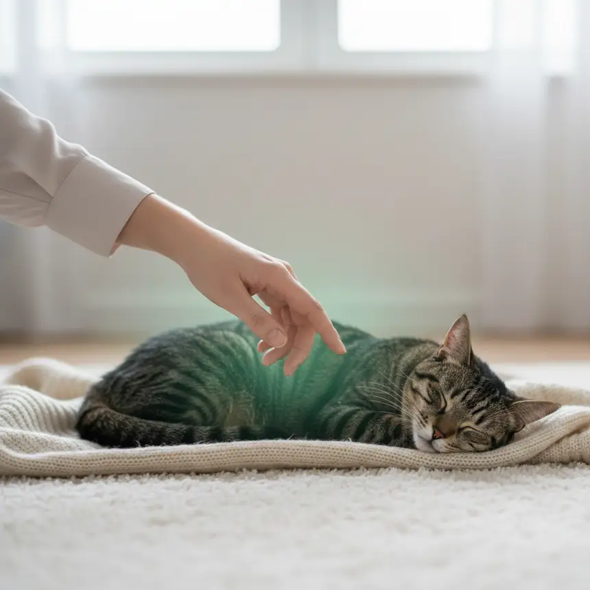 고양이 호흡 모니터링