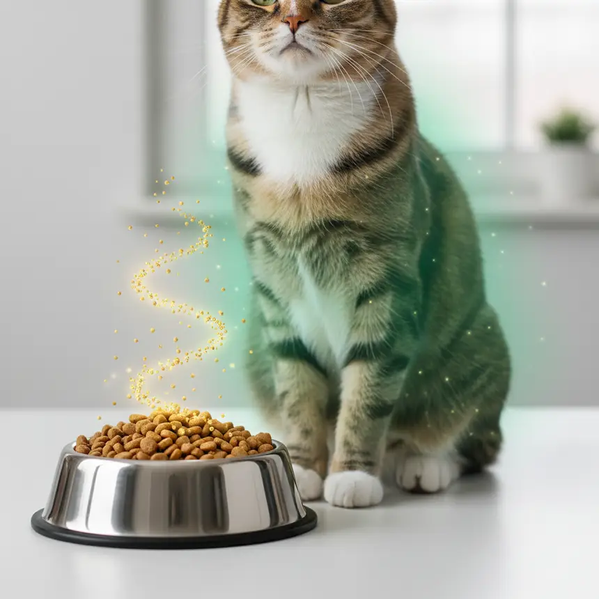 건강한 고양이 사료