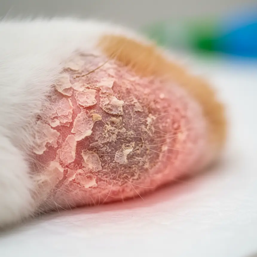고양이 피부 염증