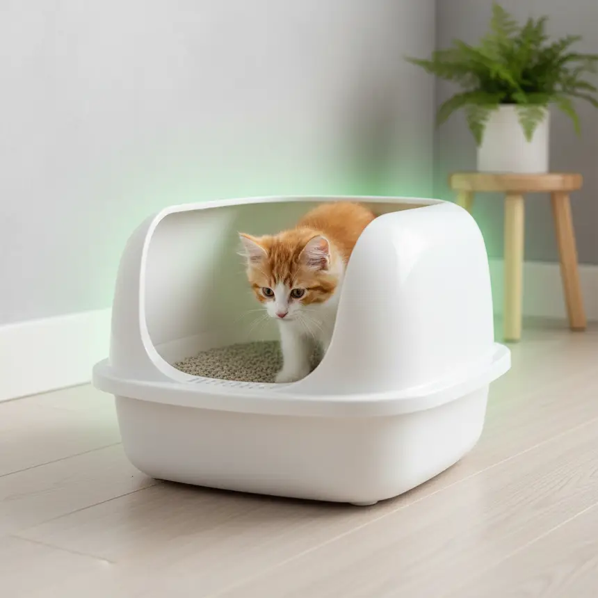 Kitten litter training start