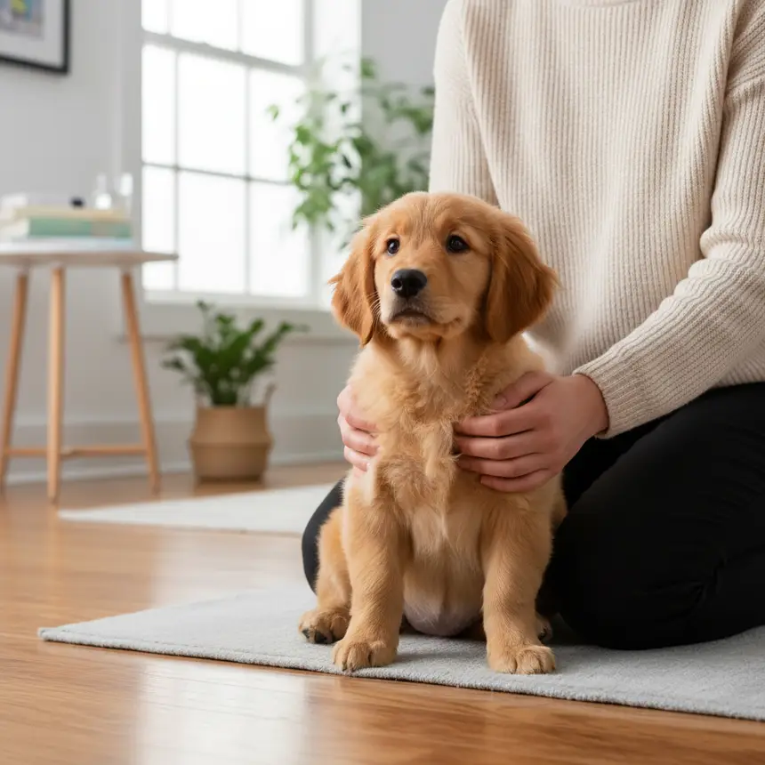 Puppy potty training struggles