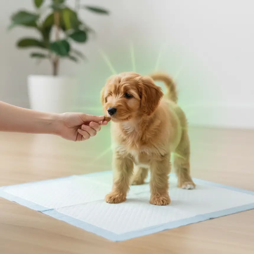 Dog potty habit management