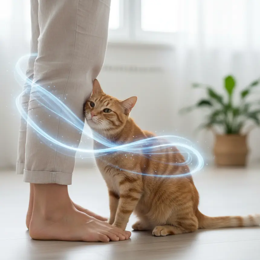 happy cat, cat bonding, pet life