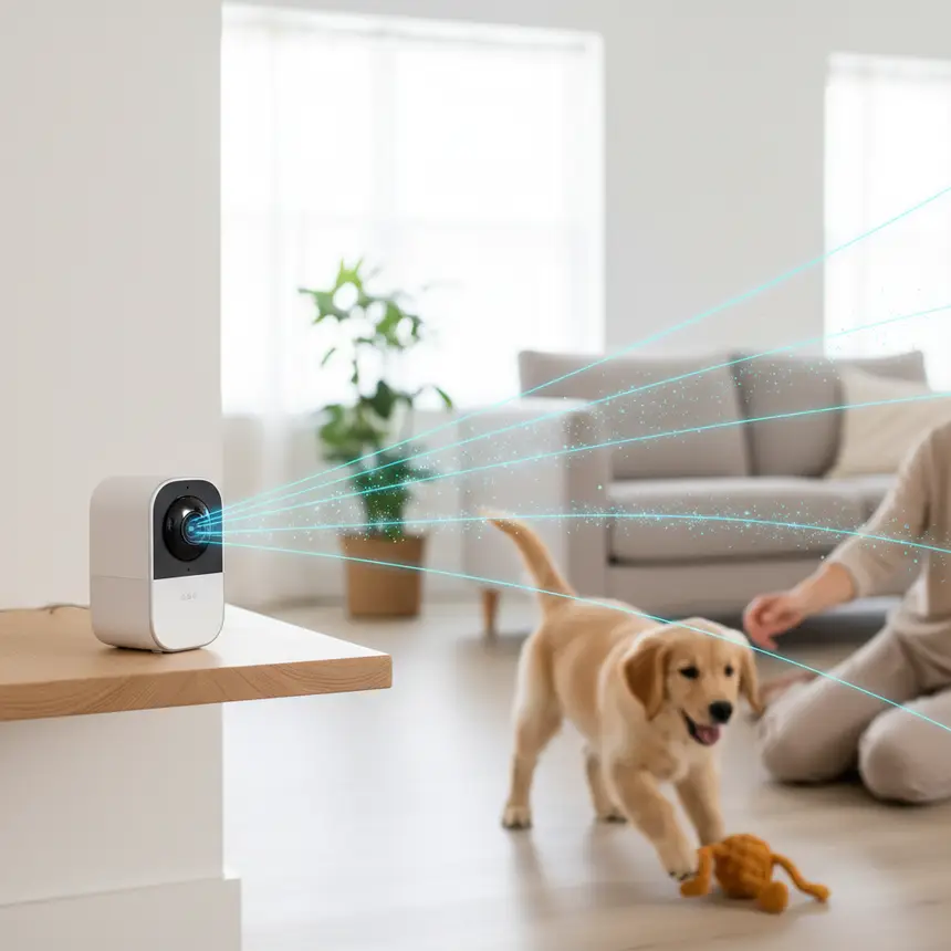 pet cam features, pet monitoring