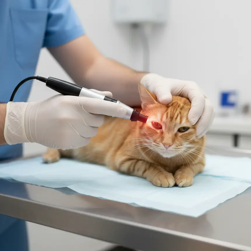 cat eye inflammation diagnosis