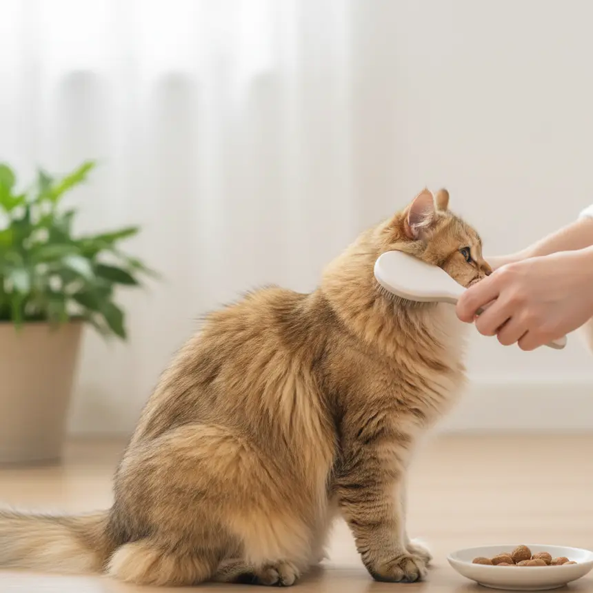 고양이 털 관리 습관