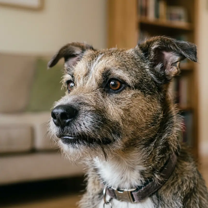 Dog pre-barking tension signs