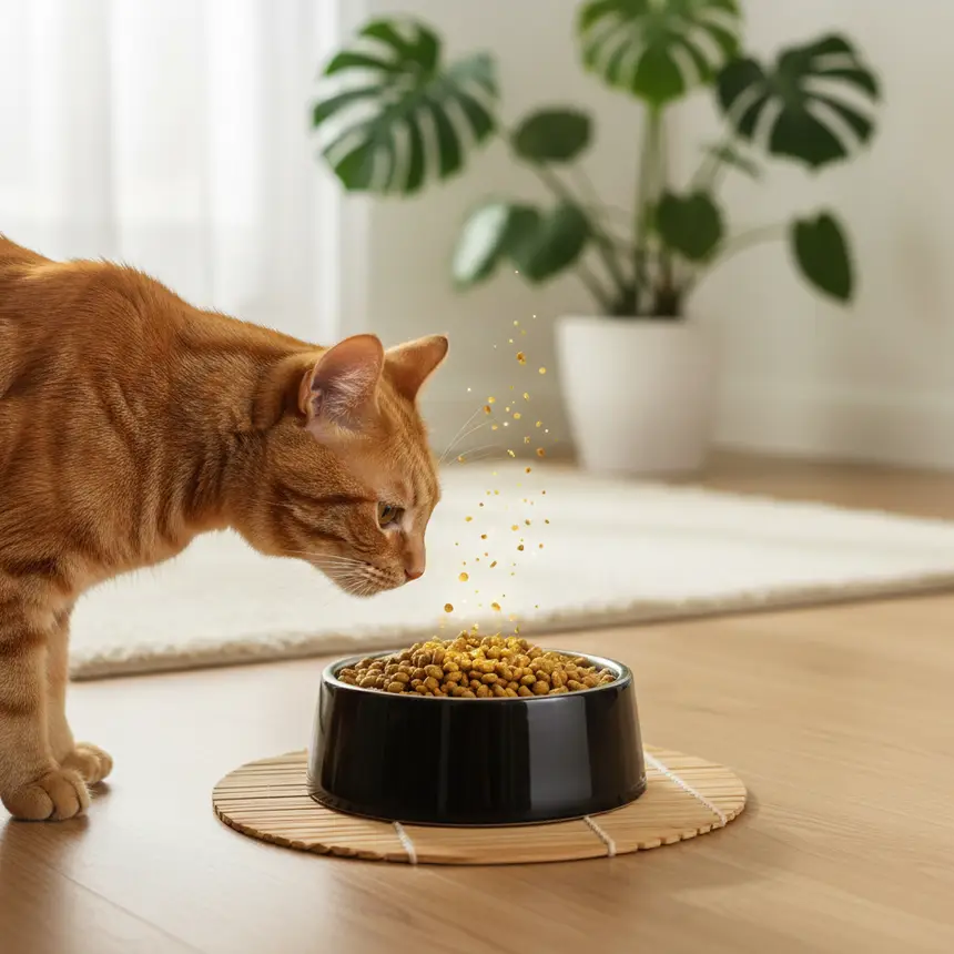 Cat healthy diet, nutrients