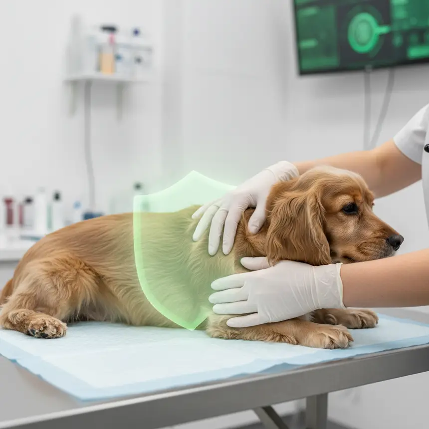 Dog health check-up