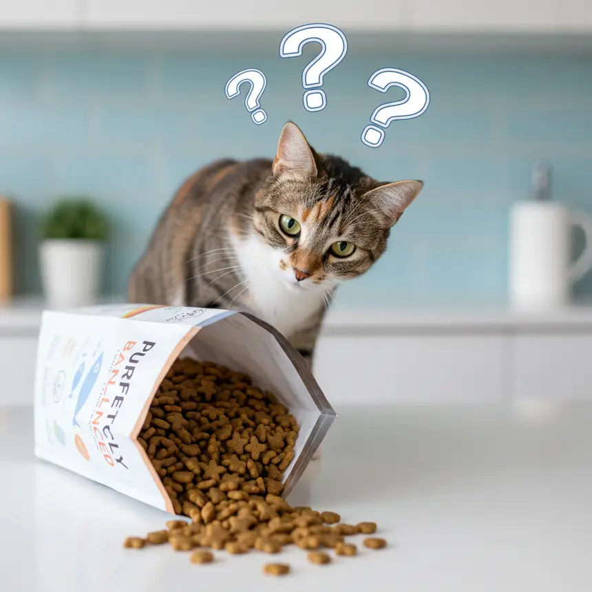 Confused cat
