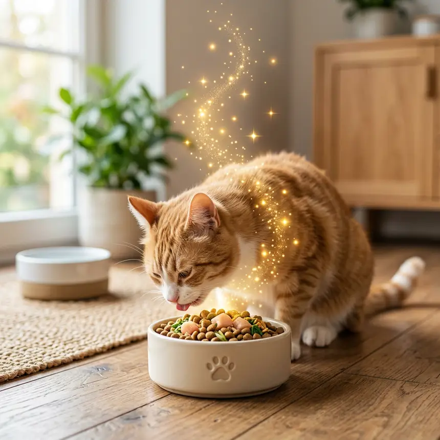 Nutrient-rich cat food
