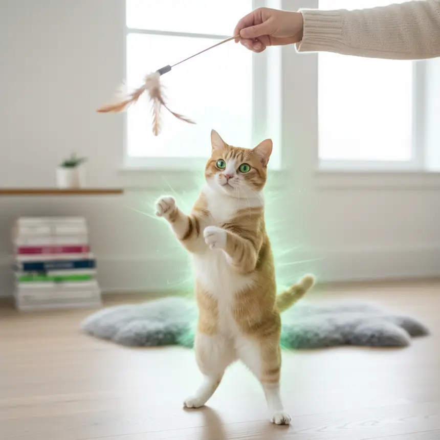 Healthy and vibrant cat