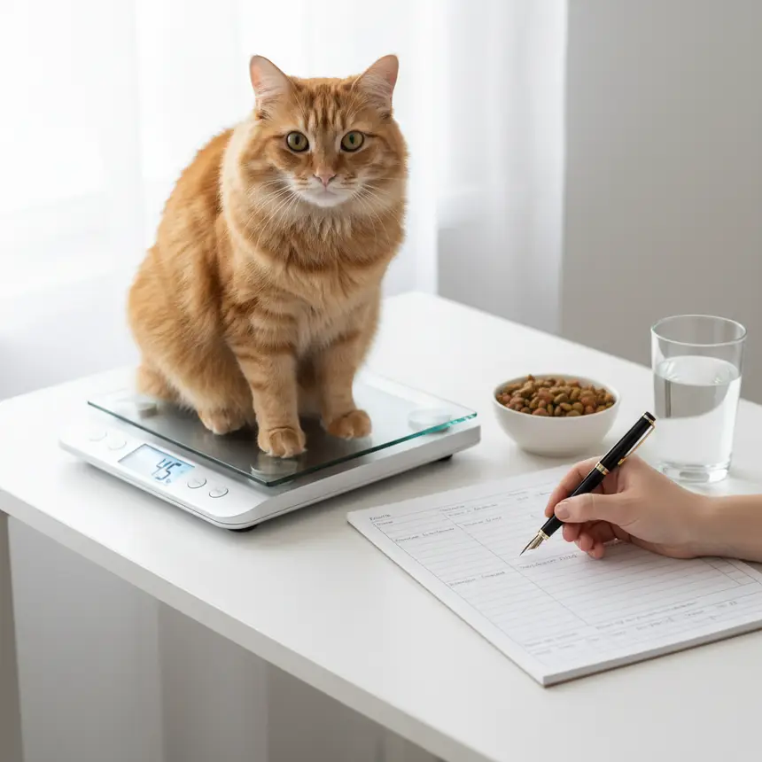 고양이 건강 기록