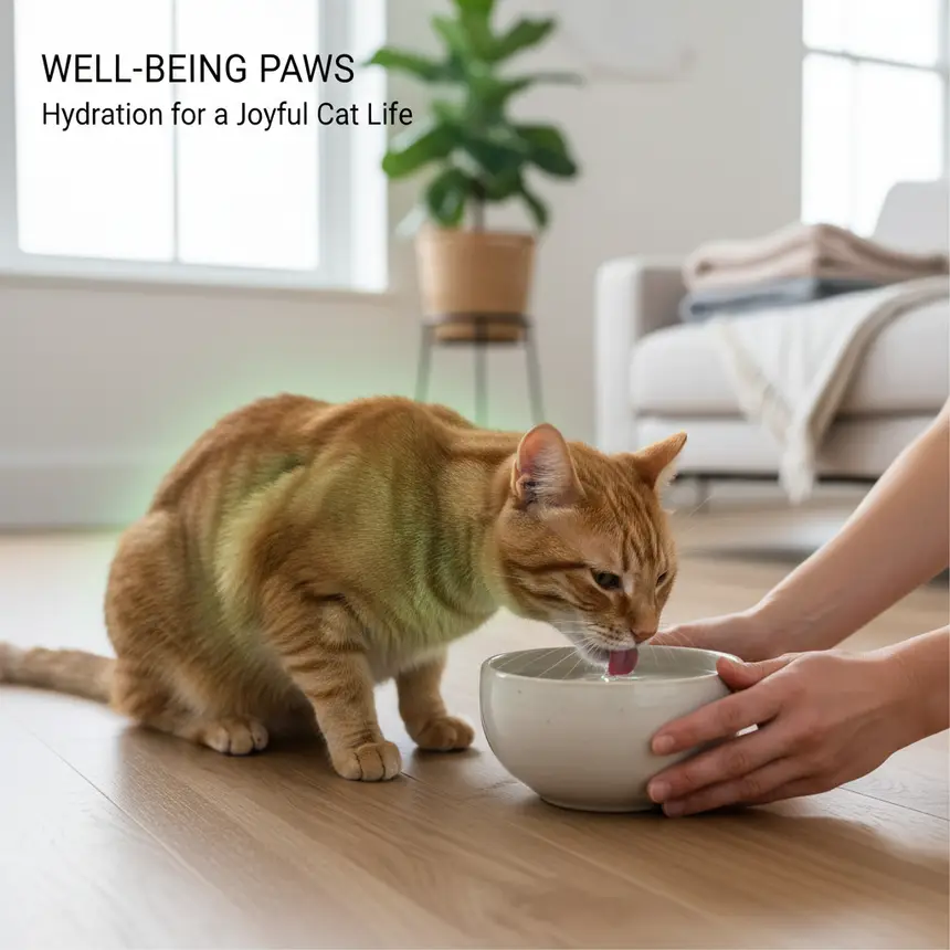 Healthy male cat