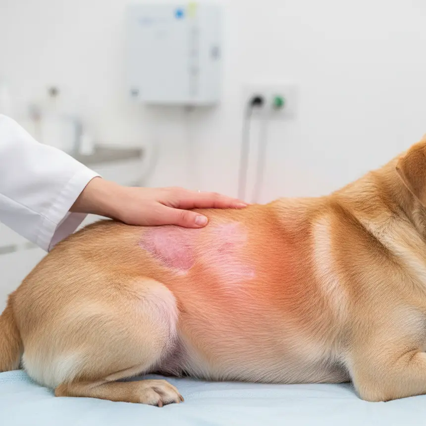 Dog hair loss causes
