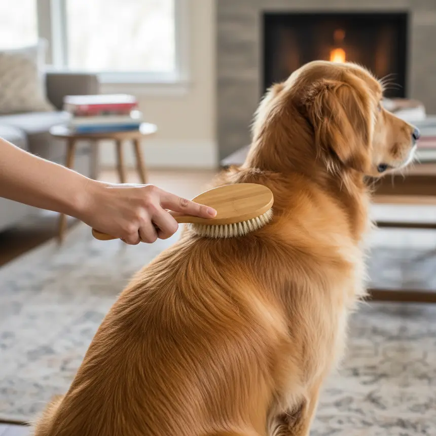 Dog skin coat care