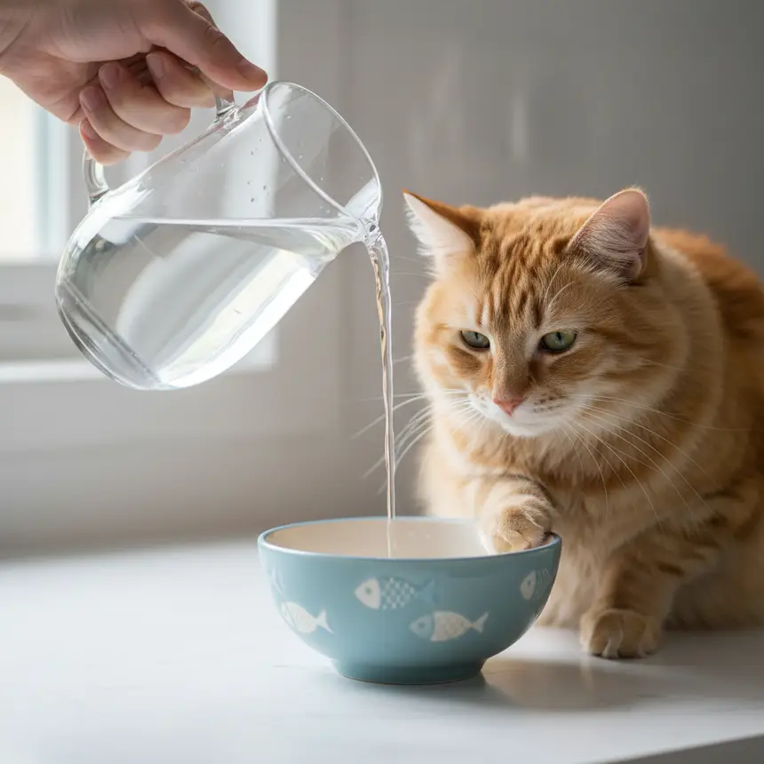 Cat water management