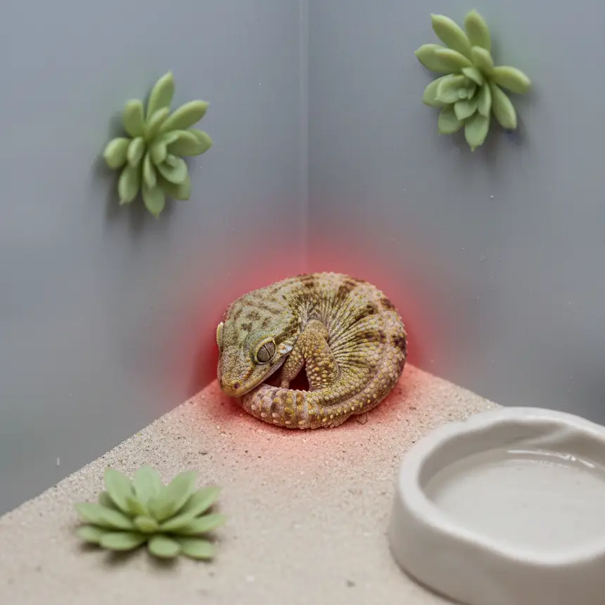 Reptile stress environment