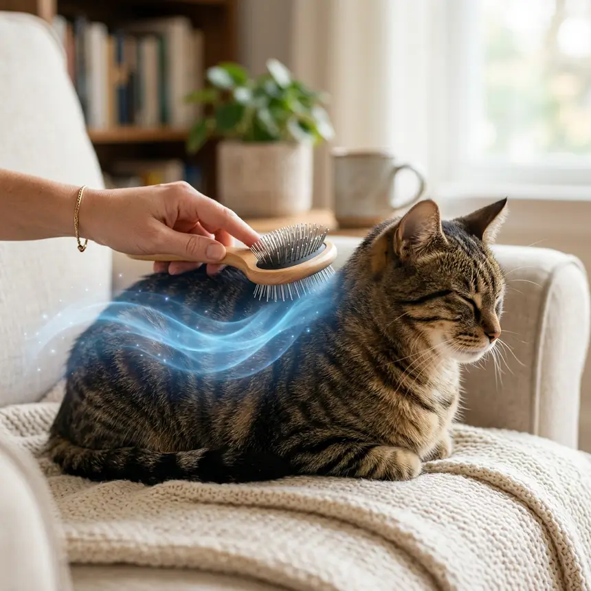 cat brushing techniques