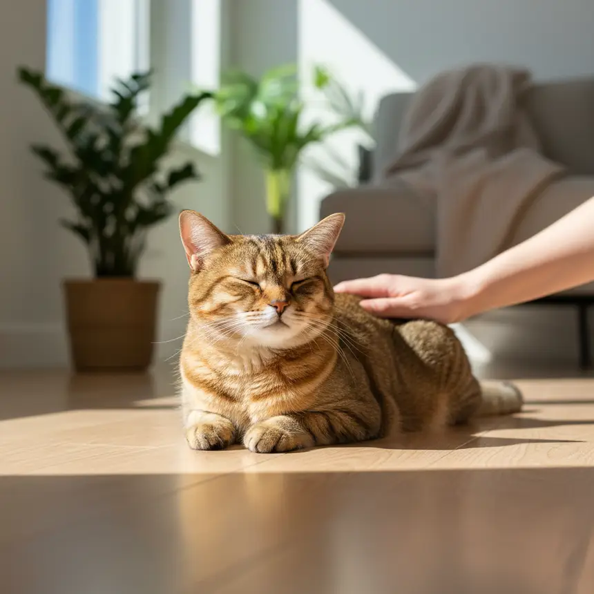 healthy cat fur