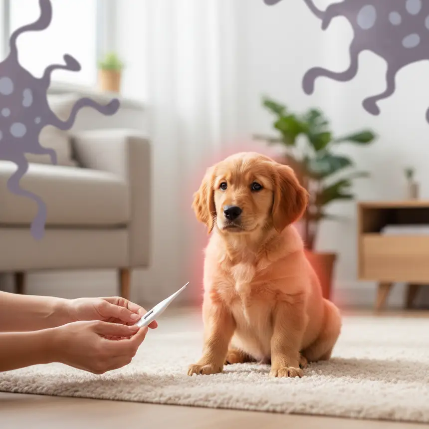 Vulnerable puppy immunity