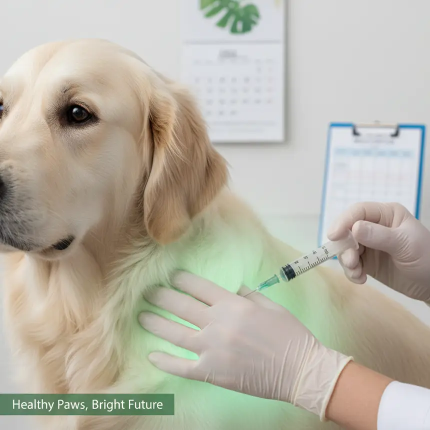 Dog vaccination schedule